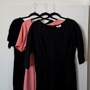 Unique vintage set of 3 Wiggle dresses